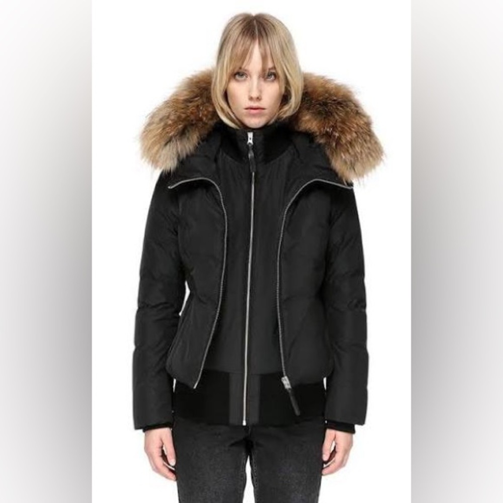 Mackage - Romane Bomber Down Jacket - Picture 1 of 11
